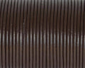 Round Leather cord. 2mm. Brown