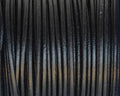 Round Leather cord. 2mm. Black. Best Quality.