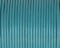 Round Leather Cord. 1.5mm. Turquoise