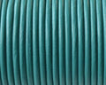 Round leather Cord. 2.5mm. Turquoise