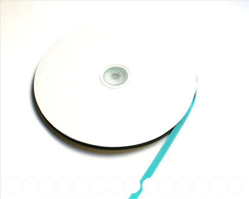 Satin Ribbon. 6mm. turquoise.