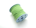 Suede Cord. 3mm. Apple green.