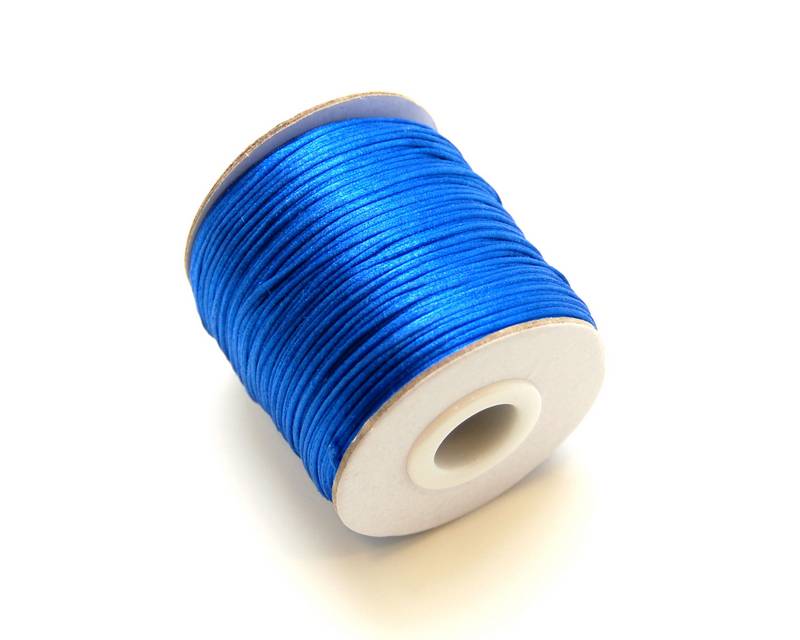 Nylon Cord. 1mm. Blue. 93Metres.