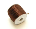 Nylon Cord. 1mm. Dark brown. 93Metres.
