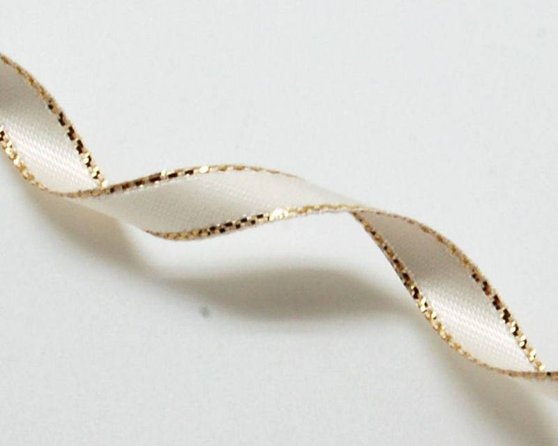 Satin Ribbon. 7mm. White. Best Quality.