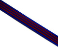 Ribbon. Flag. 10mm. Blue-garnet. Best Quality.