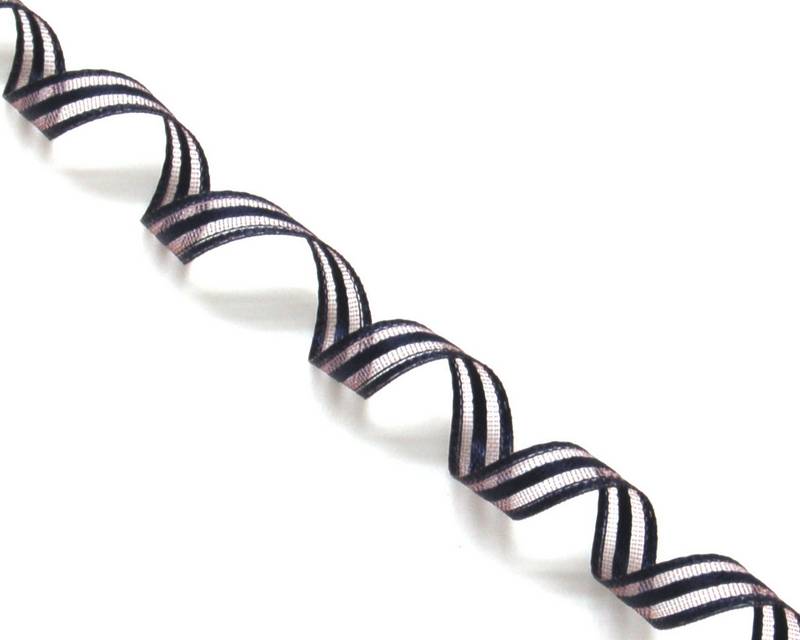 Ribbon. 5mm. Dark blue . Best Quality.