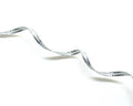 Ribbon. 3mm. Metal silver. Best Quality.