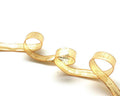 Ribbon. 6mm. Metal gold. Best Quality.
