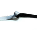 Satin. 10mm. Black-light grey. Reversible. Best qual. 20M.