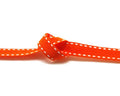 Ribbon. 10mm. Orange-white. Best Quality.