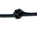 Ribbon. 10mm. Dark grey-white. Best Quality.