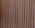 Round leather Cord. 2mm. Stone color. Best Quality.