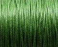 Wax Cord. 1mm. Green2.