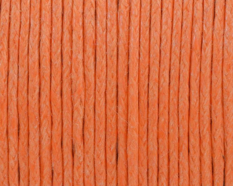 Elastic thread. Round. 1mm. Light orange.