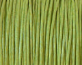 Wax cord. 1mm. Green.
