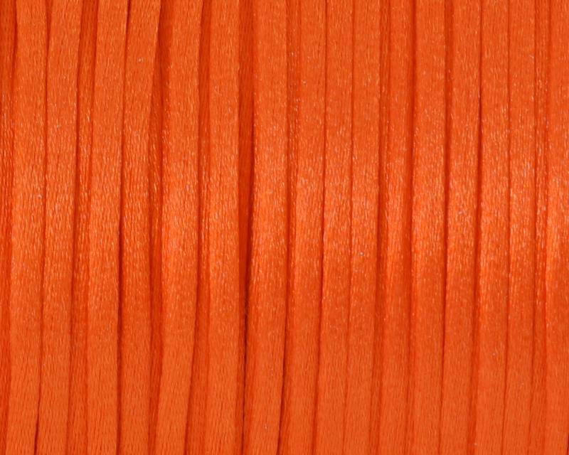 Nylon Cord. 1mm. Orange.