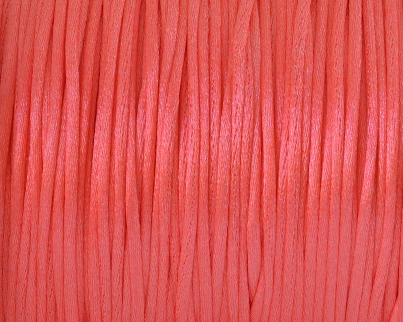 Nylon Cord. 1mm. Coral.