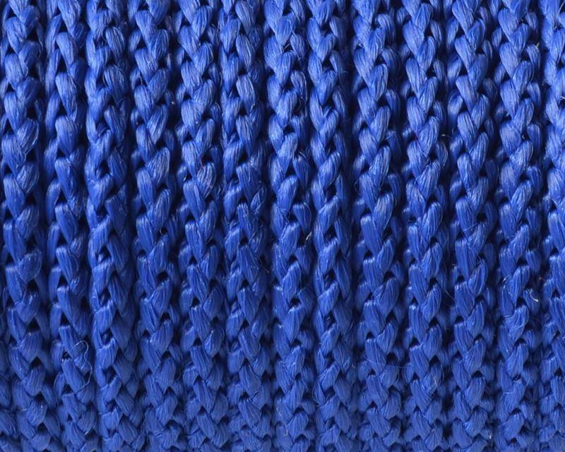 Cord. Polipropylene. Braided. Round. 4.5mm. Blue. Best Quality.
