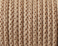 Cord. Polipropylene. Braided. Round. 4.5mm. Light brown. Best Quality.