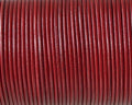 Kangaroo leather cord 1.6mm round. Dark red. Best Quality