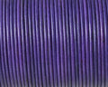Kangaroo leather cord 1.6mm round. Violet. Best Quality