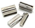 Stainless Steel. Clasp. 19.5x33x7.5mm. Inn.30x4.5mm.