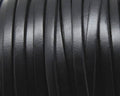 Cuero Plano 5x1,5mm. negro. Calidad superior