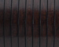 Flat Leather cord. 5x1.5mm. Dark brown. Best Quality.