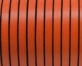 Flat Leather cord. 5x1.5mm. Oran-black. Best Quality.