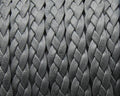Bolo Braided Flat Leather Cord. 9x2mm. grey Matt. Best Quality.