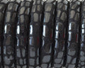 Cancun Suede Leather Cord. 8x5mm. Black.