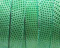 Suede Leather cord. Luxus. Flat. 13x2mm. Green. Best Quality.