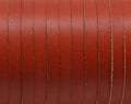 Flat Leather cord. 5x1.5mm. Orange2. Best Quality.