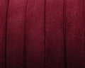 Suede Leather cord. Flat. 10x1.2mm. Garnet. Best Quality.