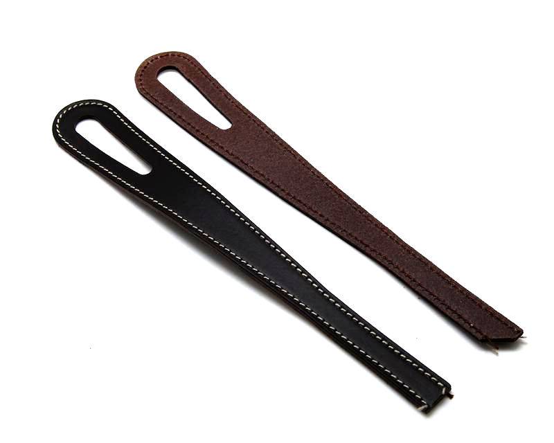 Leather Bracelet. 40cm.Dark brown.Oval hole 51mm.Best Quality.