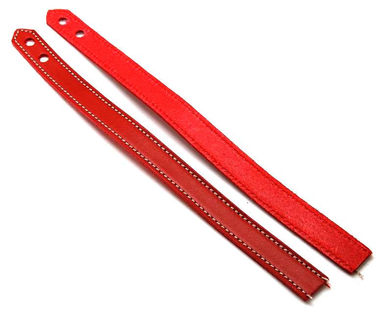 Leather Bracelet. 15x470mm. Red. Inn.6mm. Best Quality.