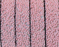 Flat Synthetic Caviar. 10x2.2mm. Pink. Best Quality.
