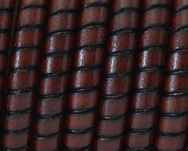 Round Leather cord. 5mm. 13x1.5mm. Best Quality.