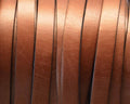 Flat Leather cord. 10x1.5mm. Metal copper-black. Best Quality.
