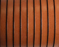Flat Leather cord. 5x1.5mm. Light brown2-black. Best Quality.