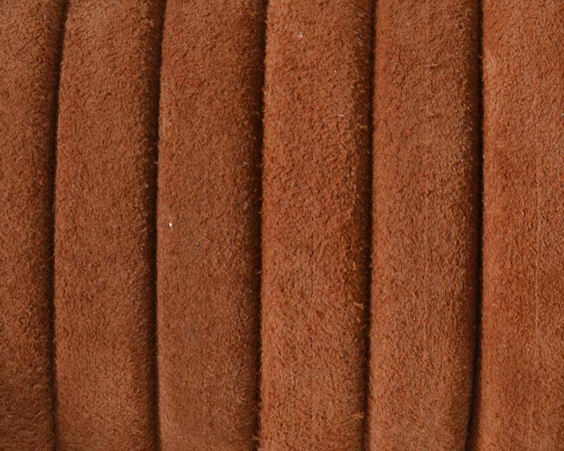 REGALIZ leather cord. Oval 10x6mm. Camel. Best Quality.