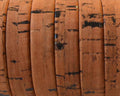 Flat Cork cord. 10x1.5mm. Camel-t. Best Quality.