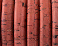 REGALIZ Cork cord. Oval 10x6mm. Red-t. Best Quality.