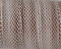 Cloth Flat Cord. 16mm. Snake engraved. Beige2. Best Quality.