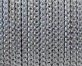 Flat Leather cord with chain. 6x2mm. Silver. Best Quality.