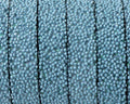 Flat Synthetic Caviar. 10x2.2mm. Light blue. Best Quality.