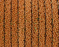 Flat Synthetic Caviar. 5x2mm. Medium brown. Best Quality.