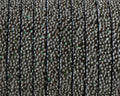 Flat Synthetic Caviar. 5x2mm. Dark grey. Best Quality.