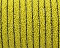 Flat Synthetic Caviar. 5x2mm. Yellow. Best Quality.